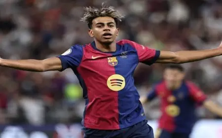 لامين يامال يمدد عقده مع برشلونة