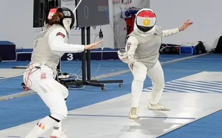 مصر تحصد 5 ميداليات ذهبية في اليوم الأخير ببطولة أفريقيا للسلاح للناشئين والشباب