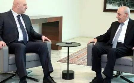 الرئيس اللبنانى يطلع رئيس مجلس النواب على محادثاته فى الرياض وأجواء قمة القاهرة