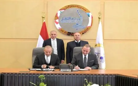 كامل الوزير يشهد توقيع مذكرة تفاهم لإنشاء منطقة صناعية لوجيستية متكاملة بميناء دمياط