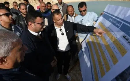 وزير الإسكان يتفقد مشروعات الإسكان وأعمال البحيرات بـ “مارينا الساحل الشمالى”