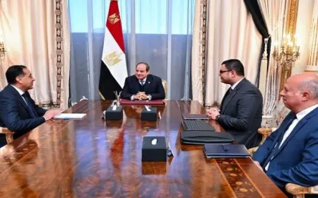 الرئيس السيسى يوجه بتكثيف الجهود لتعظيم الاستفادة من البنية التحتية المتطورة للدولة