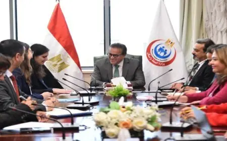 وزير الصحة يبحث مع ممثل اليونيسيف تعزيز التعاون فى الرعاية الصحية والتغذية والصحة النفسية