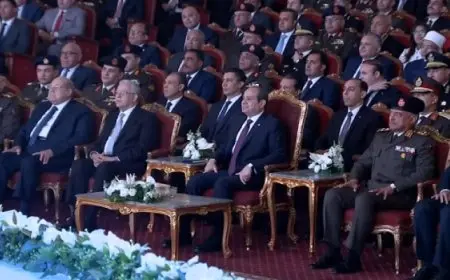 الرئيس السيسى يشهد فعاليات الندوة التثقيفية الـ41 للقوات المسلحة بمناسبة الاحتفال بيوم الشهيد