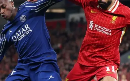 محمد صلاح يودع دورى الأبطال مع ليفربول ضد سان جيرمان بركلات الترجيح