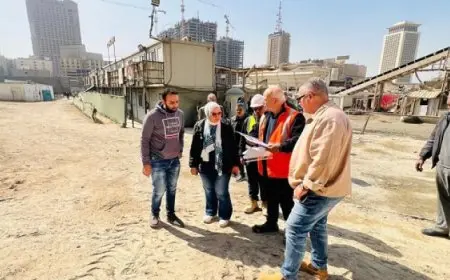 وزير الإسكان يتابع سير العمل بمشروع تطوير منطقة “مثلث ماسبيرو” بمحافظة القاهرة