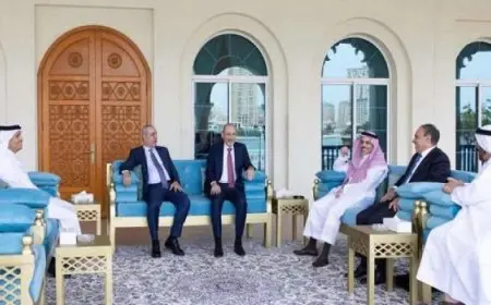 وزير الخارجية يشارك في جهود تثبيت اتفاق وقف إطلاق النار بغزة