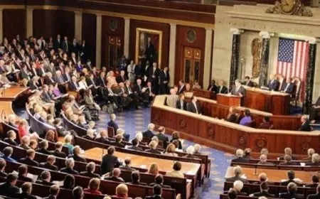 النواب الأمريكى يقر مشروع قانون لتجنب إغلاق حكومى بأغلبية 217 صوتا مقابل 213