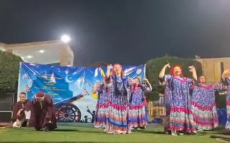 فنون شعبية وعروض لذوى الهمم فى ليالى رمضان بالمنة