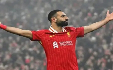 محمد صلاح يتوج بجائزة أفضل لاعب في الدوري الإنجليزى لشهر فبراير