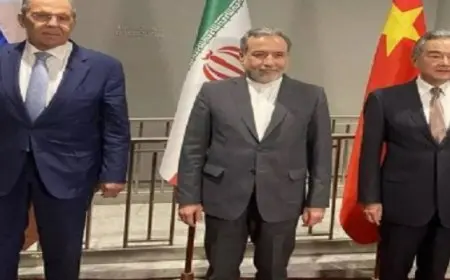 انطلاق المباحثات الصينية الإيرانية الروسية في بكين لمناقشة البرنامج النووى الإيرانى