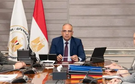 وزير الرى يتابع الموقف المائى والاستعداد لفترة أقصى الإحتياجات المائية بمحافظات الإسماعيلية والسويس