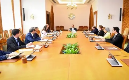 وزير الخارجية والهجرة يجتمع بقطاع الأمريكتين بالوزارة