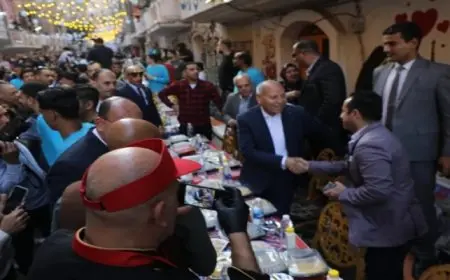 محافظ القاهرة: إفطار المطرية يجسد روح المحبة والترابط بمصر فى رمضان