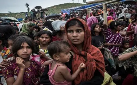 أمين عام الأمم المتحدة يحذر من أزمة إنسانية عميقة تطال اللاجئين الروهينجا