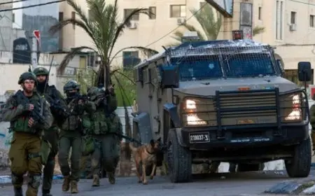 قوات الاحتلال الإسرائيلى تقتحم عدة مدن بالضفة الغربية