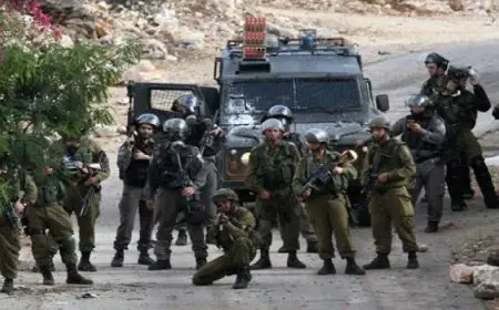 قوات الاحتلال الإسرائيلى تقتحم الولجة شمال غرب بيت لحم