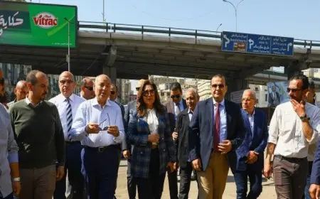 وزيرة التنمية المحلية تتفقد بدء تنفيذ تطوير سوق العتبة بتكلفة ٢٨ مليون جنيه