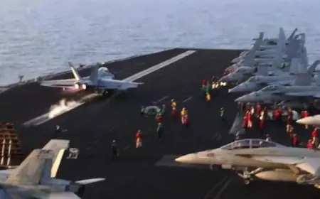 واشنطن تنفى استهداف الحوثيين لحاملة الطائرات «هارى ترومان»