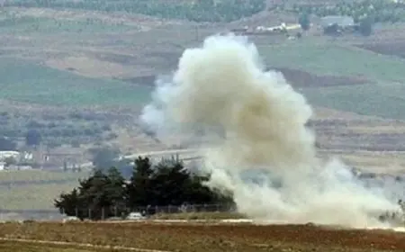 الصحة اللبنانية: استشهاد شخص فى غارة إسرائيلية على بلدة يحمر جنوبى البلاد