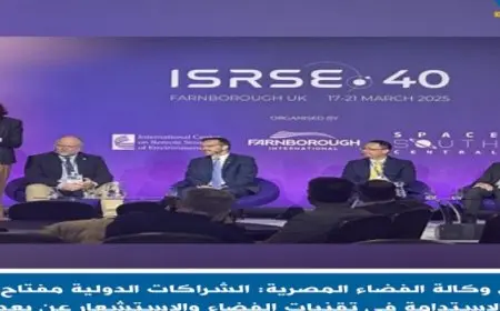 رئيس وكالة الفضاء المصرية: الشراكات الدولية مفتاح تعزيز الاستدامة فى تقنيات الفضاء والاستشعار عن بعد