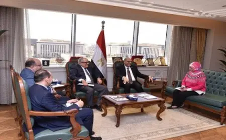 وزير العمل يبحث تنفيذ خطة التأمين الصحى على العمالة غير المنتظمة