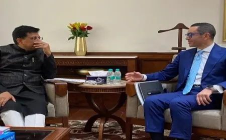 وزير الاستثمار يبحث مع وزير التجارة والصناعة الهندى سبل تعزيز العلاقات الاقتصادية