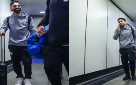 وصول بعثة منتخب مصر إلى المغرب لمواجهة إثيوبيا فى تصفيات المونديال