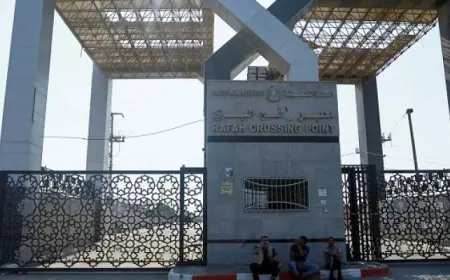 إغلاق الجانب الفلسطينى من معبر رفح أمام المصابين الفلسطينيين لليوم الثانى على التوالى