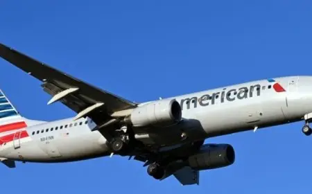 يعضّ ويضرب الركاب.. تقييد مسافر على متن طائرة أمريكية لسوء سلوكه