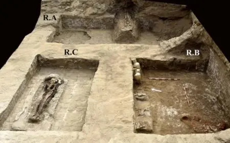 العثور على مقبرة لأحد القادة العسكريين من عصر الملك رمسيس الثالث بالإسماعيلية