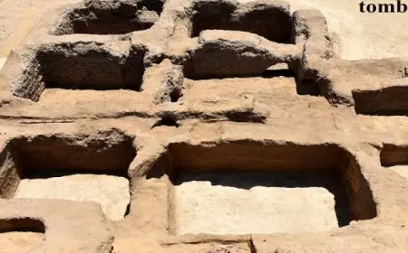 الآثار: العثور على مقبره لأحد القادة العسكريين من عصر الملك رمسيس الثالث بالإسماعيلية