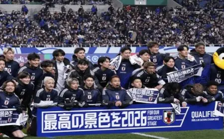 رسميا.. منتخب اليابان يتأهل إلى نهائيات كأس العالم لكرة القدم 2026