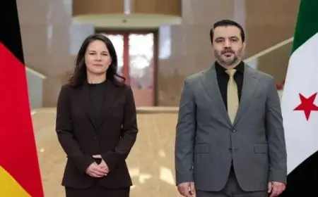 خلال افتتاحها سفارة ألمانيا فى دمشق.. بيربوك: سندعم سوريا سياسيا واقتصاديا