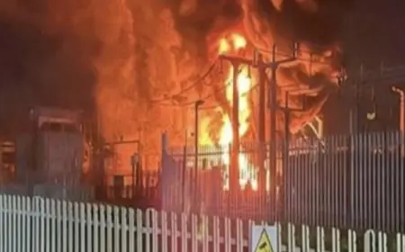 إغلاق مطار هيثرو البريطانى بسبب اندلاع حريق فى محطة كهرباء فرعية