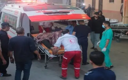 الصليب الأحمر: أقل من نصف عربات الإسعاف التابعة للهلال الأحمر الفلسطينى تعمل فى غزة