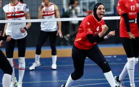 الأهلى يواجه الزمالك الليلة فى نهائى كأس مصر لسيدات الكرة الطائرة