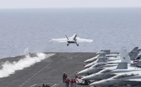 الحوثيون يعلنون استهداف مطار بن جوريون وحاملة الطائرات الأمريكية هارى ترومان