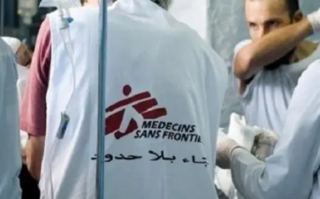 “أطباء بلا حدود” تندد بالوضع الخطير للفلسطينيين النازحين فى الضفة الغربية