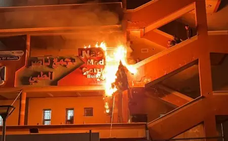 5 شهداء بينهم إسماعيل برهوم فى غارة إسرائيلية لمجمع ناصر الطبى بخان يونس