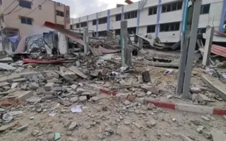 ثلاثة شهداء فى قصف الاحتلال خيمة تؤوى نازحين غرب خان يونس