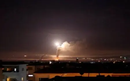 الجيش الإسرائيلى: قصف أهداف فى قاعدتين عسكريتين بسوريا