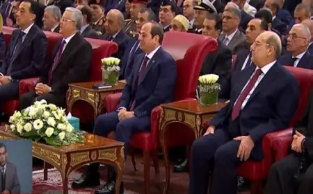 الرئيس السيسى يؤكد خلال الاحتفال بليلة القدر: نحتاج إلى خطاب دينى وإعلامى واع يرسخ القيم