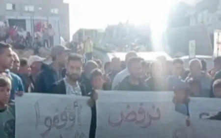 مسيرات حاشدة فى قطاع غزة للمطالبة بوقف العدوان الإسرائيلى