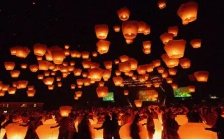 مهرجان “موم” فى إسبانيا يحول المدينة إلى سيمفونية حية