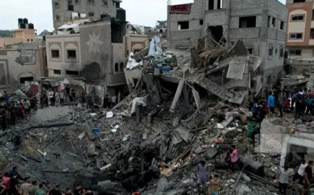 7 شهداء فلسطينيين فى قصف للاحتلال شمال غرب مدينة غزة