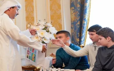 قطر تعلن نجاح وساطتها فى لم شمل دفعتين من الأطفال الأوكرانيين والروس