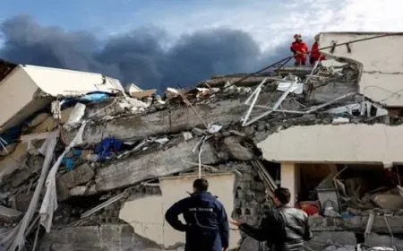 زلزال بقوة 7.7 درجة يضرب وسط ميانمار