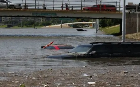 أمطار غزيرة تقتل 4 أشخاص جنوبى تكساس