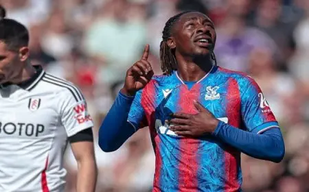 كريستال بالاس يفوز على فولهام 3-صفر ويتأهل لنصف نهائى كأس الاتحاد الإنجليزى